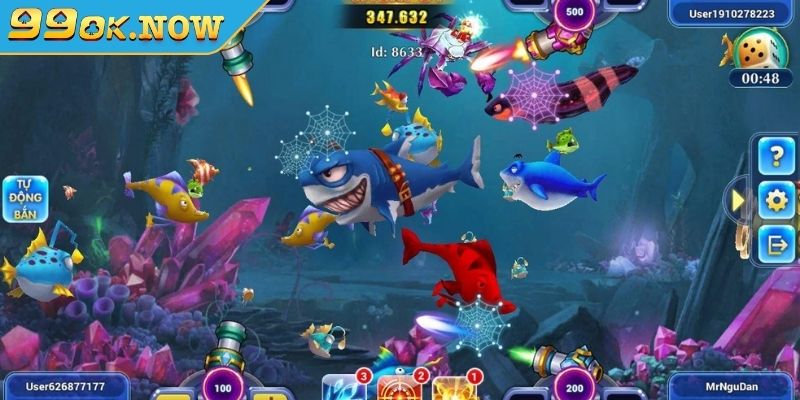 Vũ khí trong Bắn Cá Vua Hải Tặc 2024